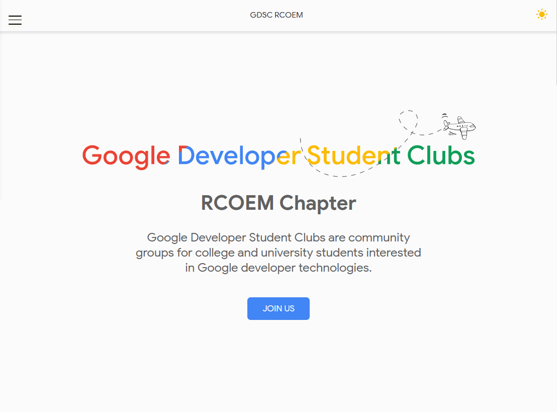 GDSC RCOEM Site